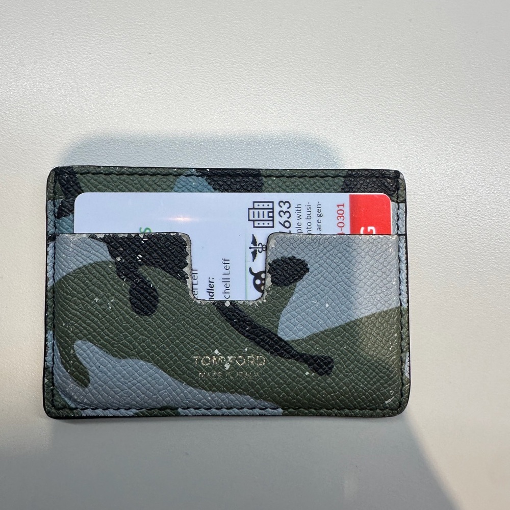 Tory Burch Camouflage Card Holder